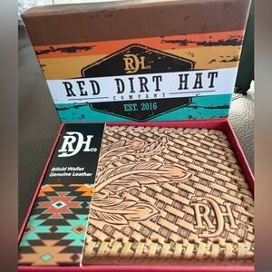 Red Dirt Hat Co. Leather Bifold Wallet
